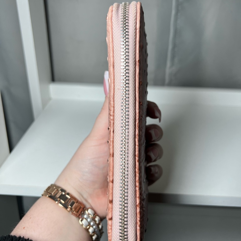 Rose Gold Textured Wallet - Picture 2 of 4